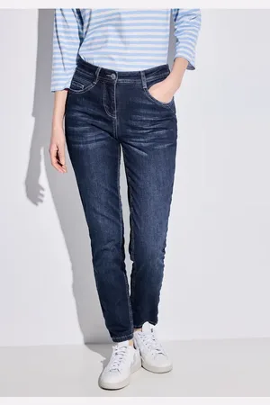 CECIL Dames Slim fit jeans in , Gr: 25