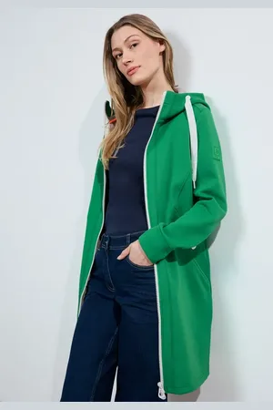 CECIL Dames Scuba jas met hoodie in , Gr: XS