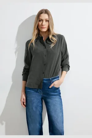 CECIL Dames Korte shirtblouse in , Gr: XXL
