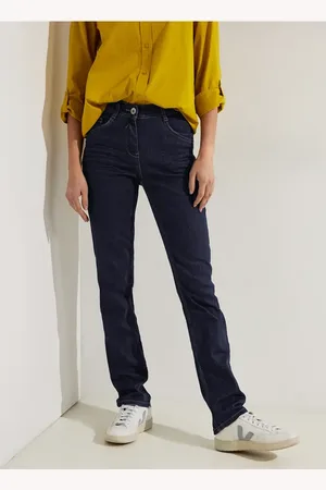 CECIL Dames Slim fit jeans in , Gr: 25