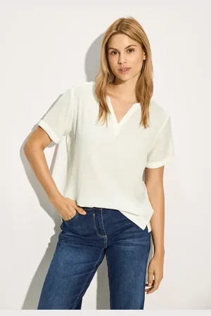 CECIL Dames T-shirt blouse in , Gr: S