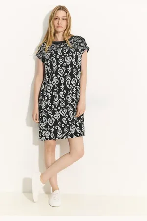 CECIL Dames Printmix jurk in , Gr: L