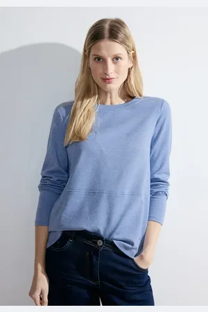 CECIL Dames Jacquard shirt in , Gr: XXL