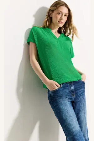 CECIL Dames Crêpe blouse in , Gr: L
