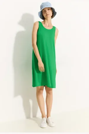 CECIL Dames Jersey jurk in , Gr: L