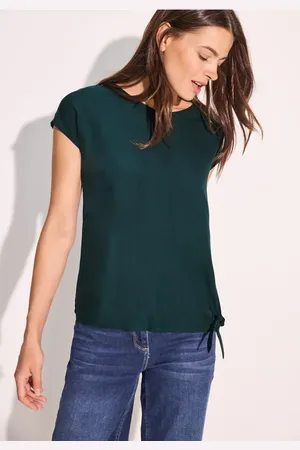 CECIL Dames T-shirt blouse in , Gr: XS