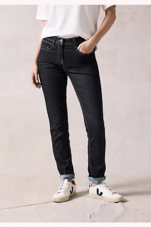 CECIL Dames Gespoelde jeans in , Gr: 26