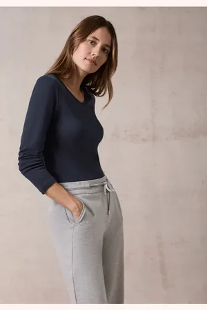 CECIL Dames Shirt met V-hals in , Gr: XL