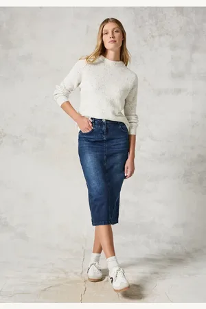 CECIL Dames Denim rok in , Gr: 26