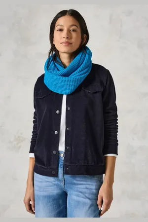 CECIL Dames Lusjessjaal met textuur in , Gr: One size
