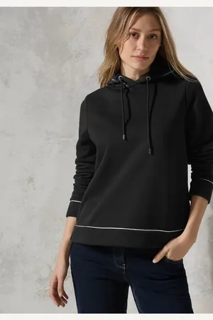 CECIL Dames Sweater met capuchon in , Gr: L