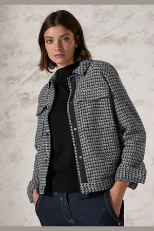 CECIL Dames Kort jacquard jack in , Gr: L