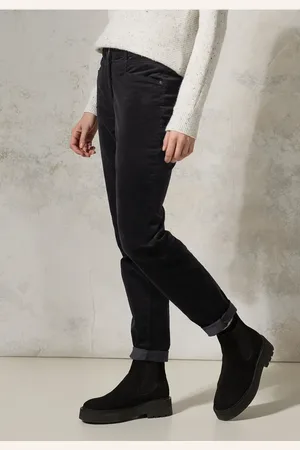 CECIL Dames Fluwelen broek in , Gr: 25