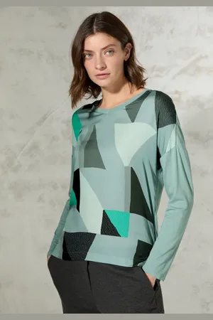 CECIL Dames Gedessineerd overhemd in , Gr: 3XL