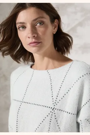 CECIL Dames Shirt met lange mouwen van verengaren in , Gr: XL