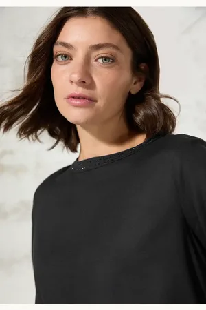 CECIL Dames Blouse met ronde hals in , Gr: L
