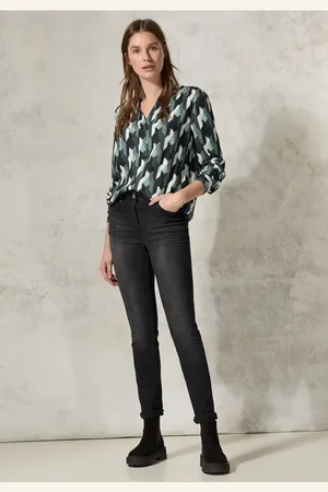 CECIL Dames Bedrukte blouse in , Gr: L