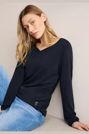 CECIL Dames Shirt met lange mouwen in , Gr: L