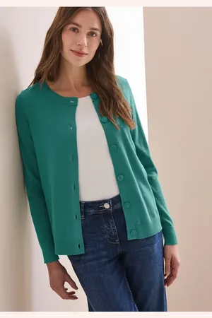 CECIL Dames Vest met knoopsluiting in , Gr: 3XL