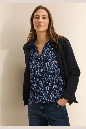 CECIL Dames Bedrukte blouse in , Gr: L