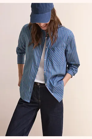 CECIL Dames Gestreepte blouse in , Gr: L