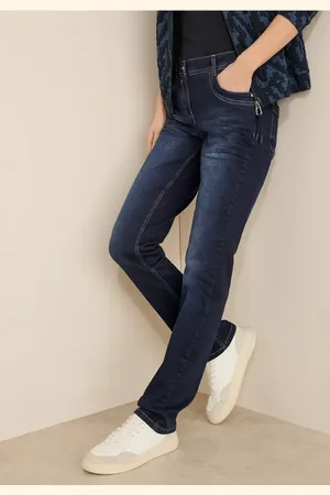 CECIL Dames Straight Legs jeans in , Gr: 25
