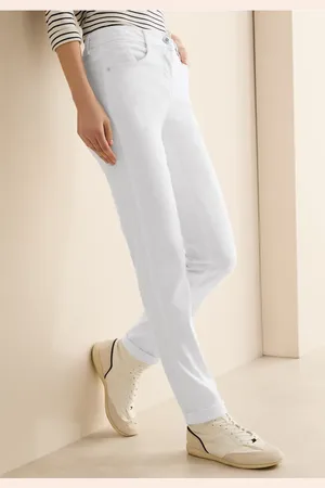 CECIL Dames Slim Fit jeans in , Gr: 25