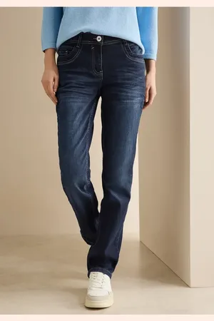 CECIL Dames Slim Fit jeans in , Gr: 25