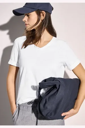 CECIL Dames T-shirt in tuniek-look in , Gr: L