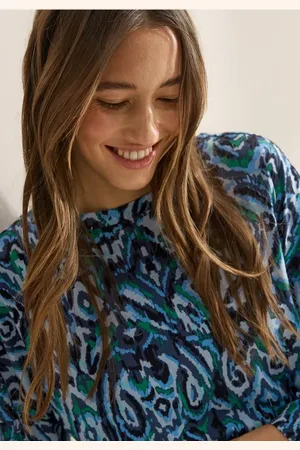 CECIL Dames Shirt met patroon in , Gr: L