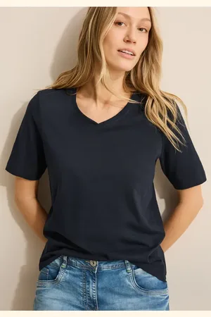 CECIL Dames T-shirt in tuniek-look in , Gr: L