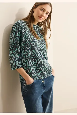 CECIL Dames Shirt met patroon in , Gr: L