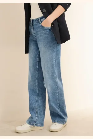 CECIL Dames Wide Legs Jeans in , Gr: 25