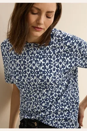CECIL Dames Shirt met knoopdetail in , Gr: L