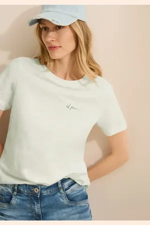 CECIL Dames Shirt met printdetail in , Gr: L