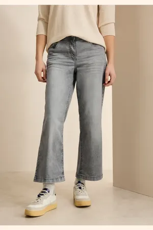CECIL Dames Wide Legs Jeans in , Gr: 25
