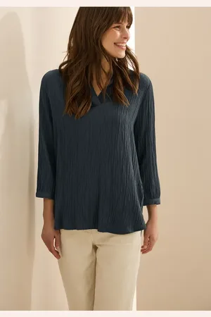 CECIL Dames Seersucker blouse in , Gr: L