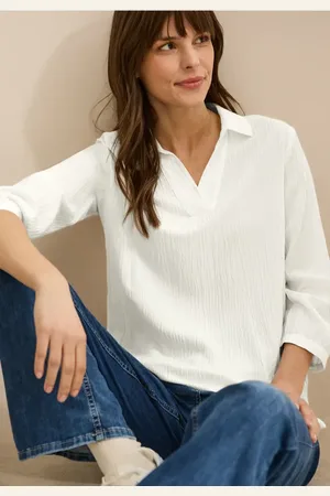 CECIL Dames Seersucker blouse in , Gr: L