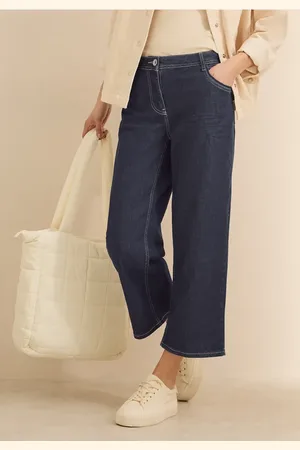 CECIL Dames Wide Legs Jeans in , Gr: 25