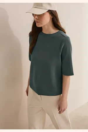 CECIL Dames Sweater met korte mouwen in , Gr: M