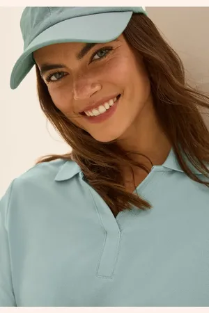 CECIL Dames Piquée polo in , Gr: XS