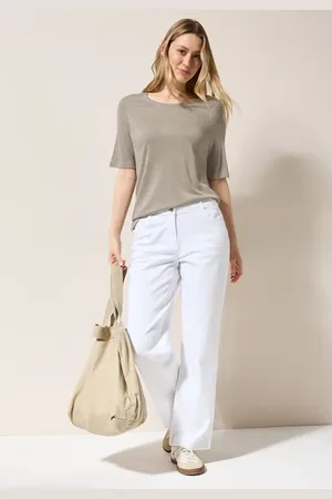 CECIL Dames Glitterend Shirt in , Gr: L