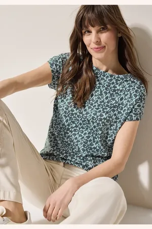 CECIL Dames Shirt met rimpels in , Gr: L