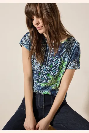 CECIL Dames Shirt met patroon in , Gr: M