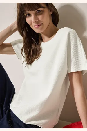 CECIL Dames Shirt met textuur in , Gr: L