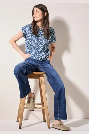 CECIL Dames Shirt met rimpels in , Gr: L