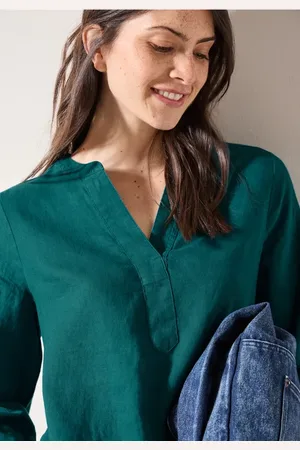 CECIL Dames Linnen blouse in , Gr: L
