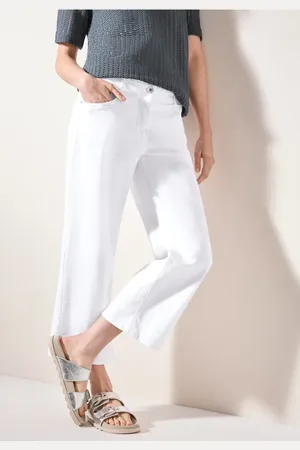 CECIL Dames Wide Legs Jeans in , Gr: 31