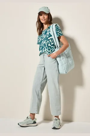 CECIL Dames Shirt met knoopdetail in , Gr: L