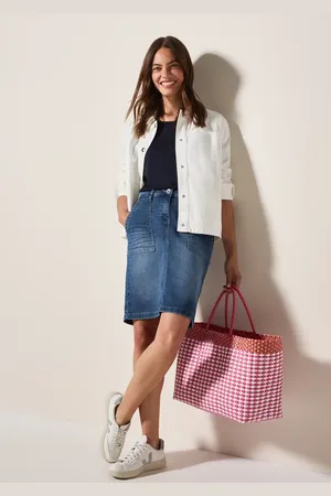CECIL Dames Denim rok in , Gr: 26